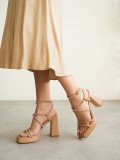 Kadın Nude Topuklu Sandalet TR12MY02D Somersan Giyim | Kadın, Erkek ve Çocuk Moda