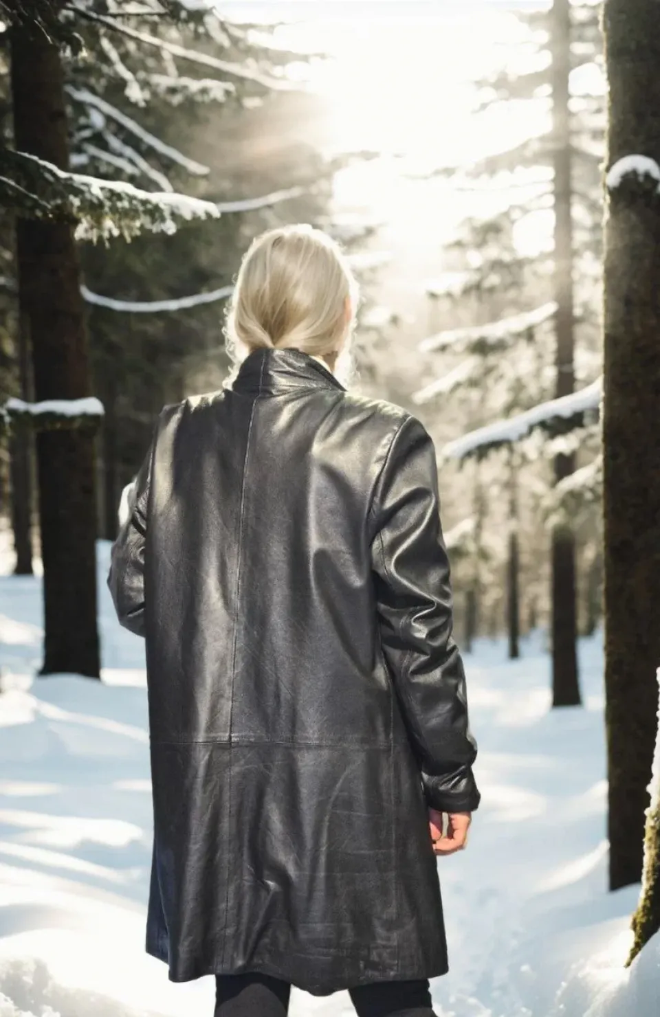 Kadın Uzun Kollu Hakiki Deri Ceket - Siyah Somersan Giyim | Kadın, Erkek ve Çocuk Moda