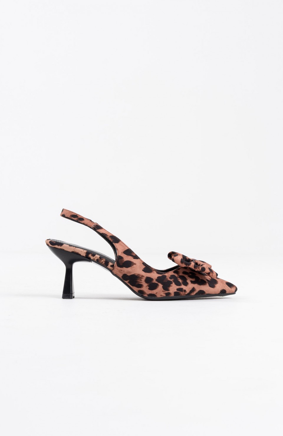 Koyu Leopar Kadın Topuklu Ayakkabı TR08MS40L Somersan Giyim | Kadın, Erkek ve Çocuk Moda