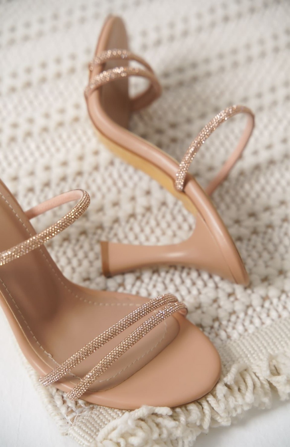 Topuklu Nude Kadın Terlik TR20MY24D Somersan Giyim | Kadın, Erkek ve Çocuk Moda