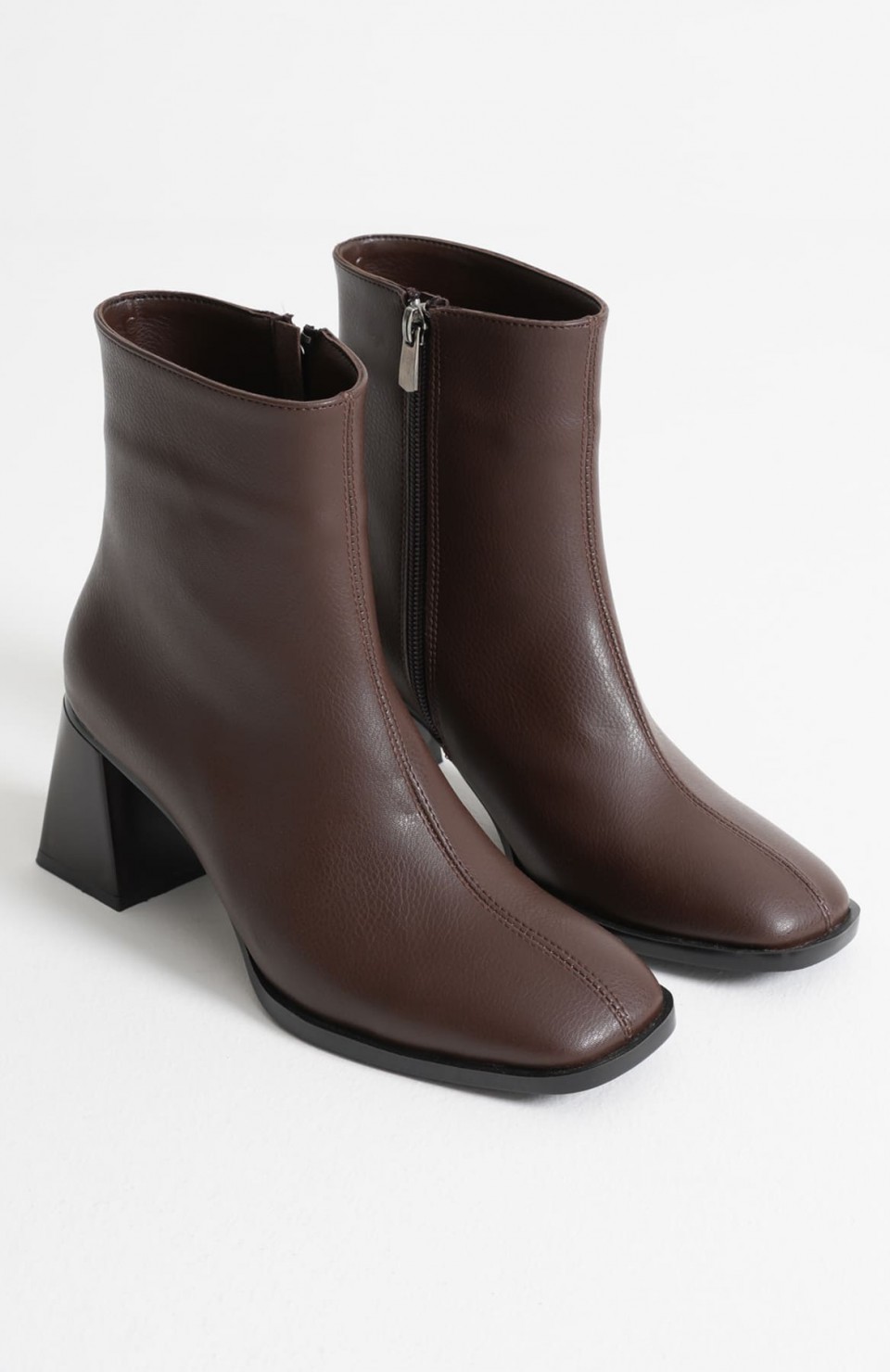 Kadın Acı Kahve Topuklu Bot TR08MK24C Somersan Giyim | Kadın, Erkek ve Çocuk Moda