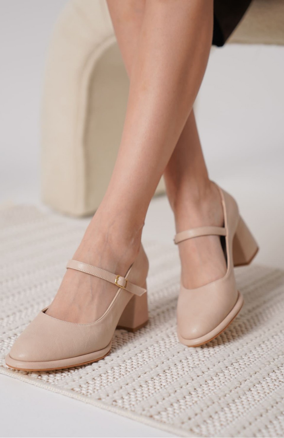 Nude Cilt Kadın Topuklu Ayakkabı TR18MS07D Somersan Giyim | Kadın, Erkek ve Çocuk Moda