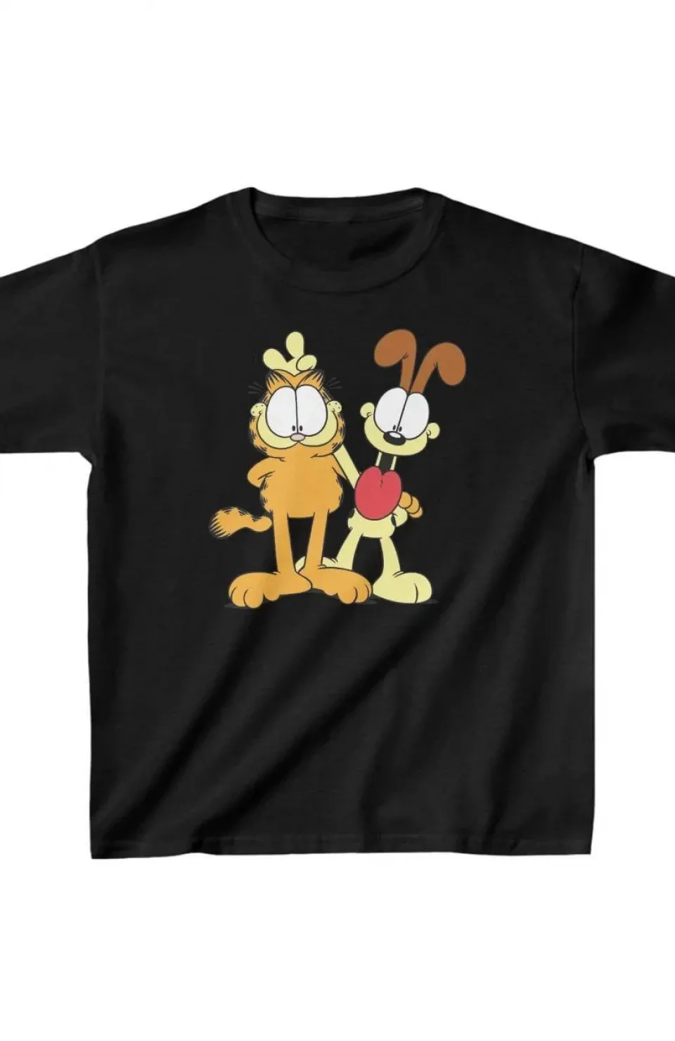 Çocuk Unisex Baskılı T-Shirt - Siyah