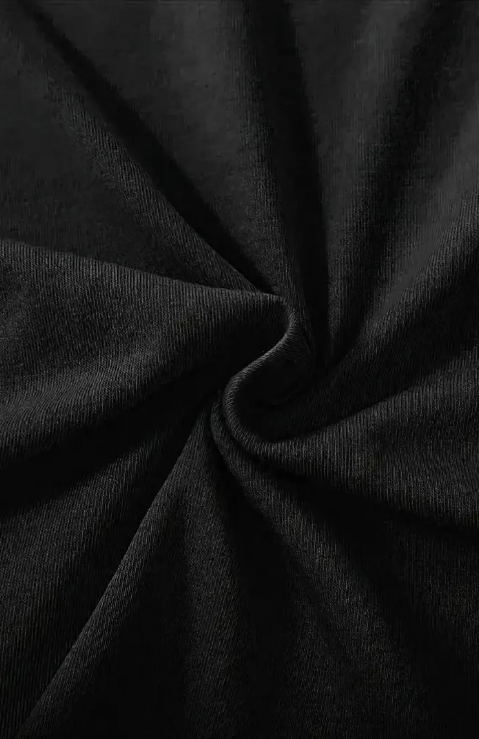 fiyonk Ön Arka baskılı siyah oversize unisex Kısa Kol t-shirt- Siyah