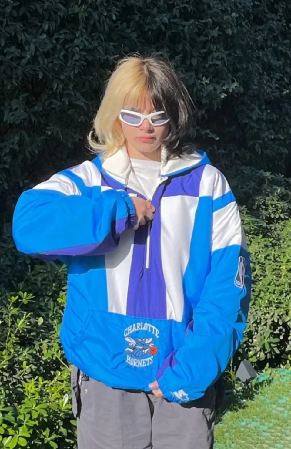 Kadın Yarım Fermuarlı İçi Astarlı Mont - Mavi