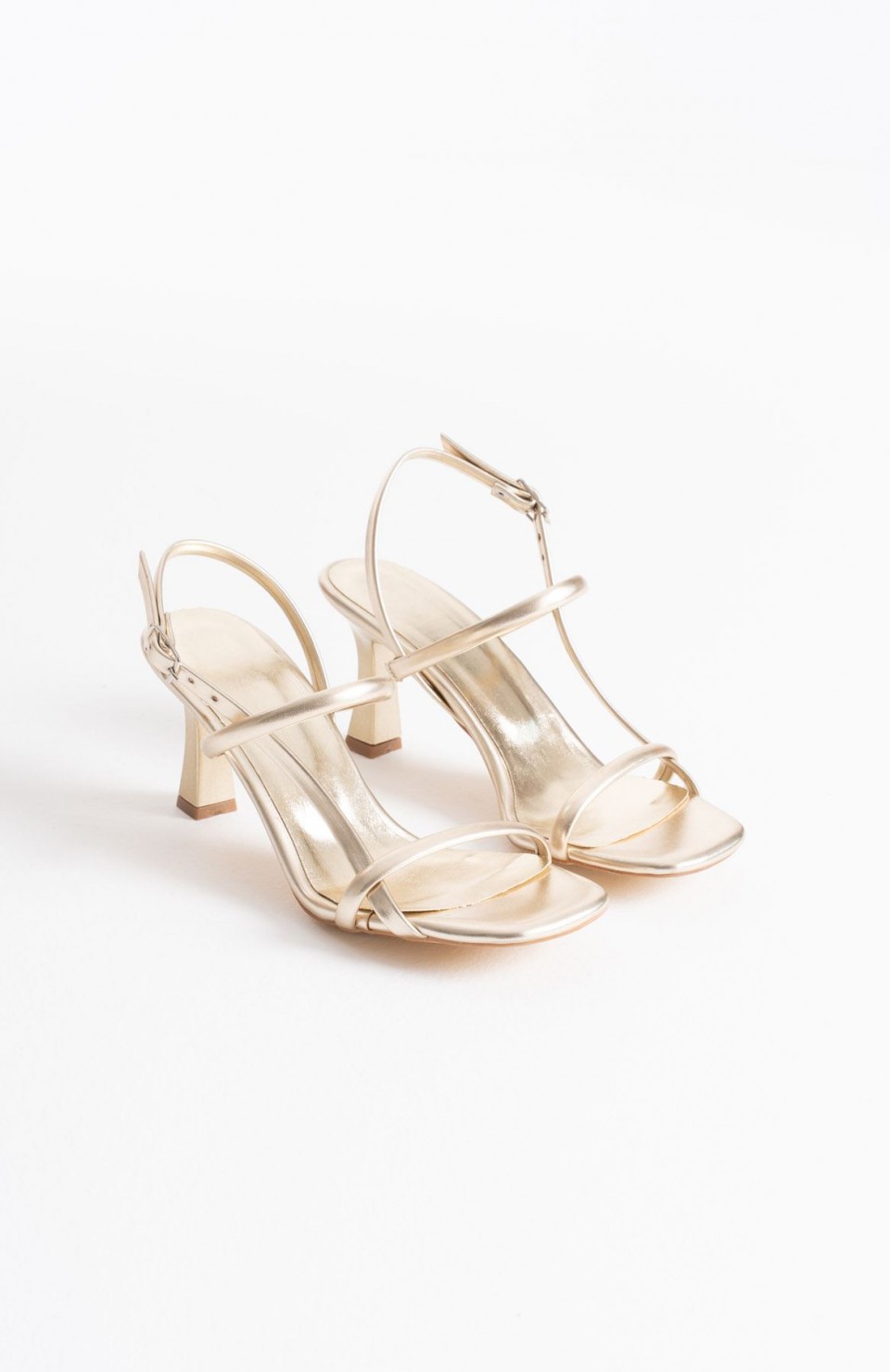 Kadın Altın Topuklu Sandalet TR12MY06D Somersan Giyim | Kadın, Erkek ve Çocuk Moda