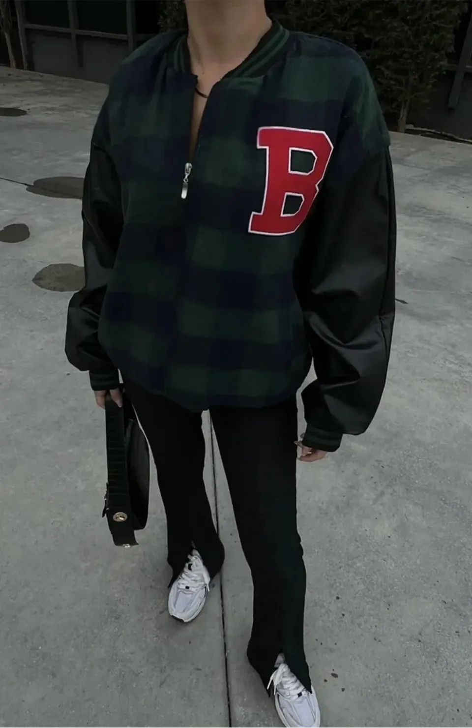 Kadın Pötikare Desen Nakışlı Kolej Ceket - Haki Somersan Giyim | Kadın, Erkek ve Çocuk Moda