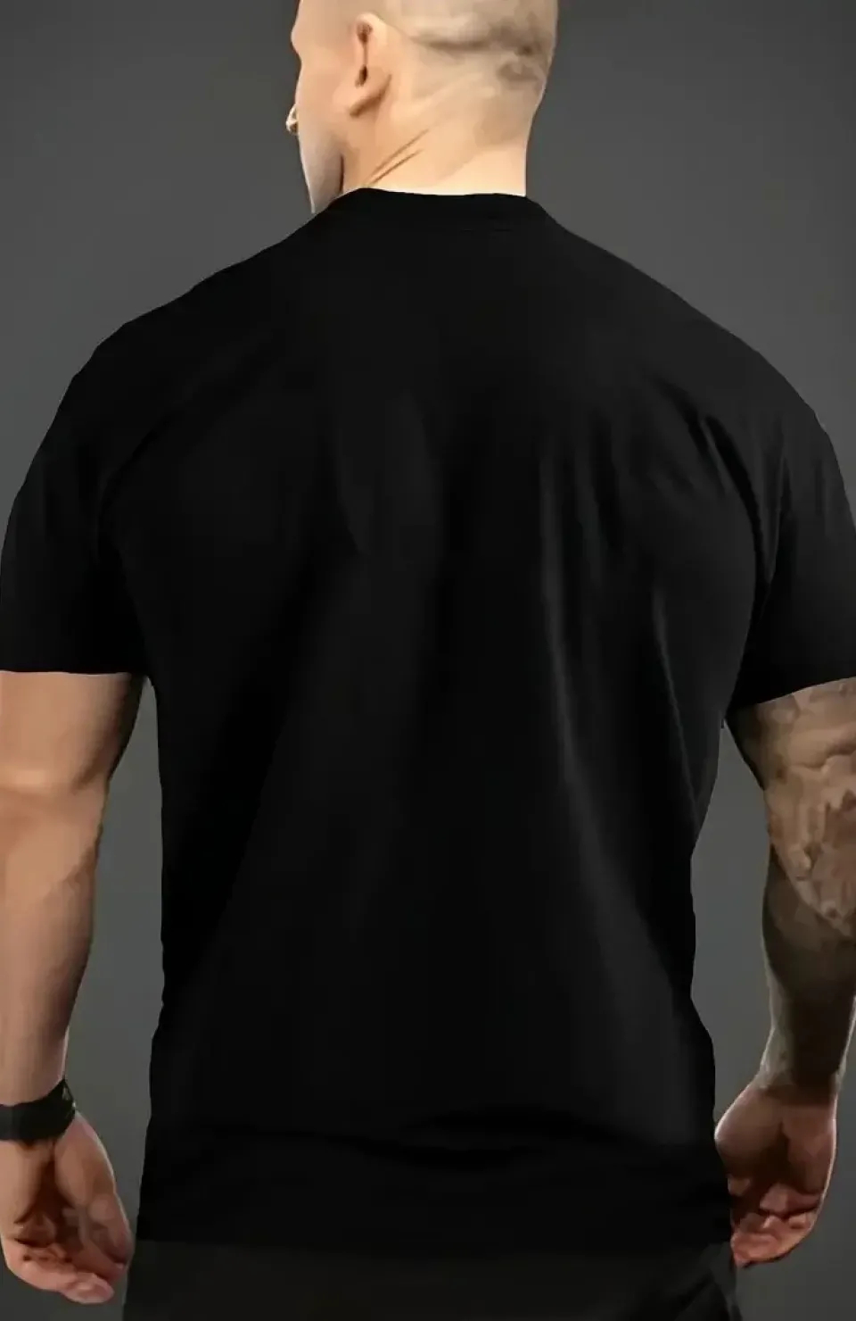 Erkekler İçin Tişörtler, Komik 'Multitasker' Baskılı Tişört, Yaz İlkbahar Sonbahar İçin Günlük Kısa Kollu Oversize Tişört, Hediye Olarak Üstler - Siyah