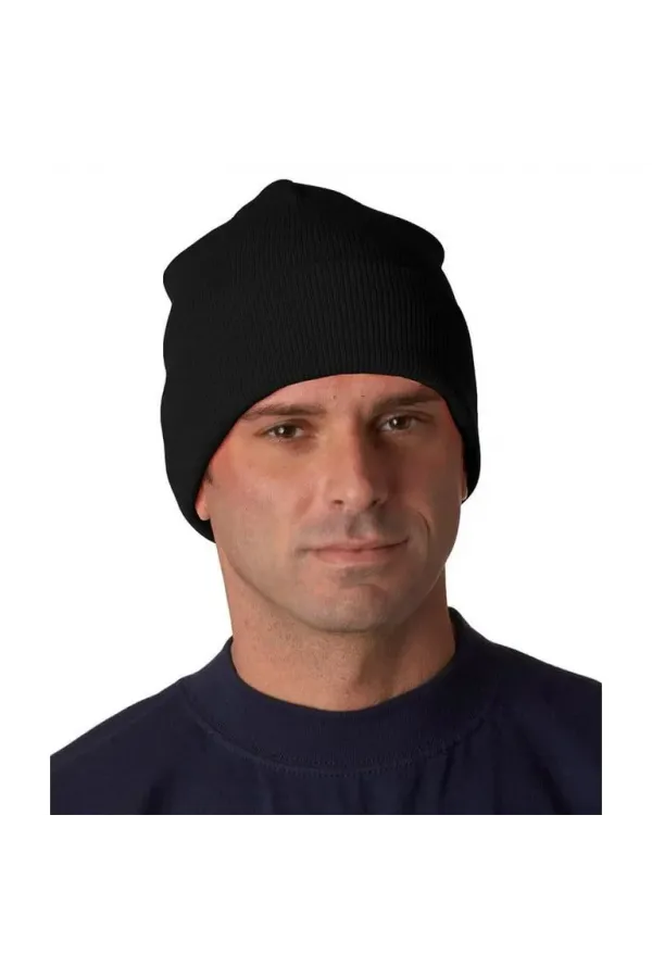 Tam Kalıp Kışlık Triko Bere - Siyah