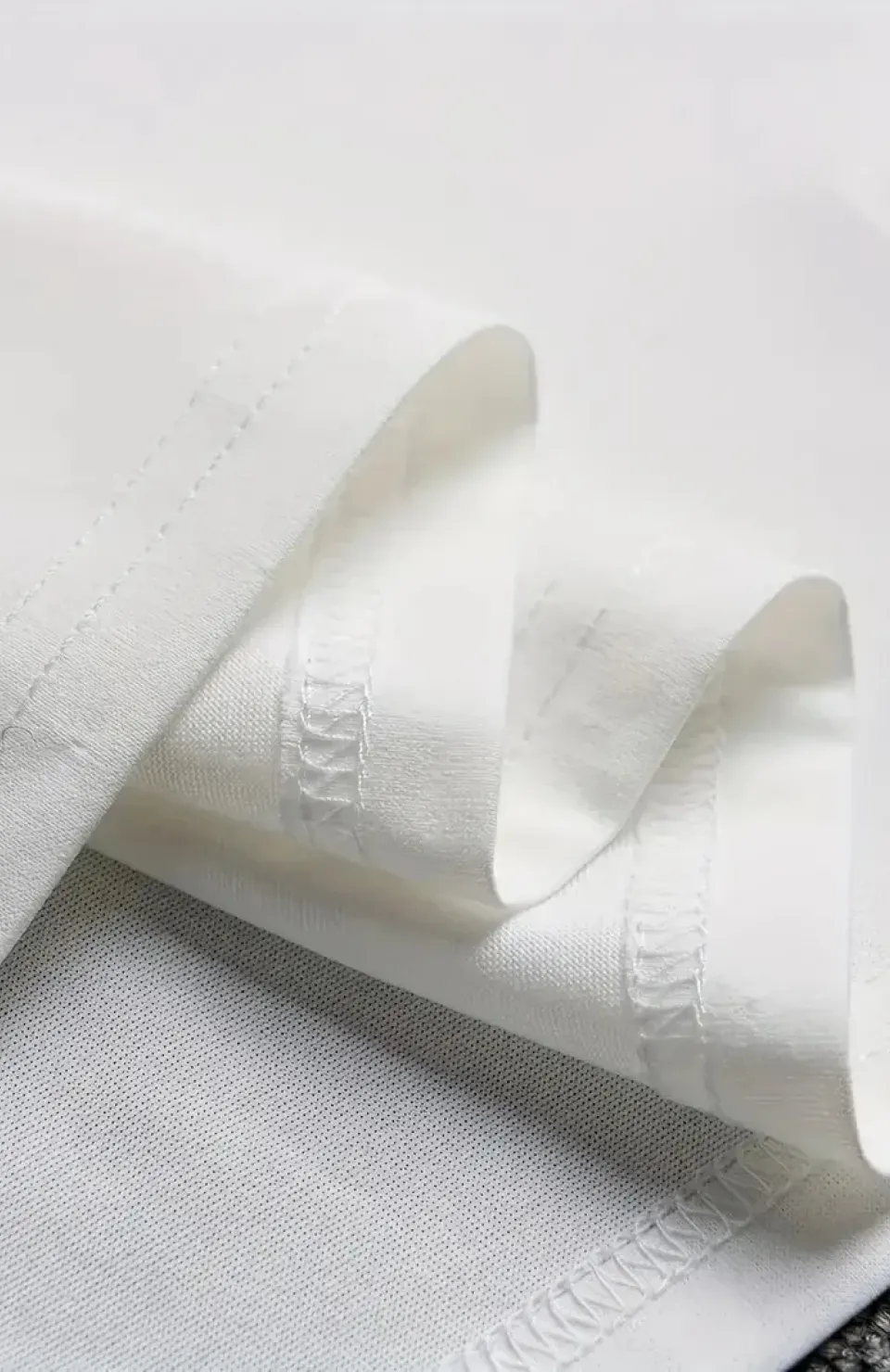 Sporda Günlük Hayata Giyilebilir GYM Baskılı Oversize Bisiklet Yaka Erkek T-shirt - Beyaz