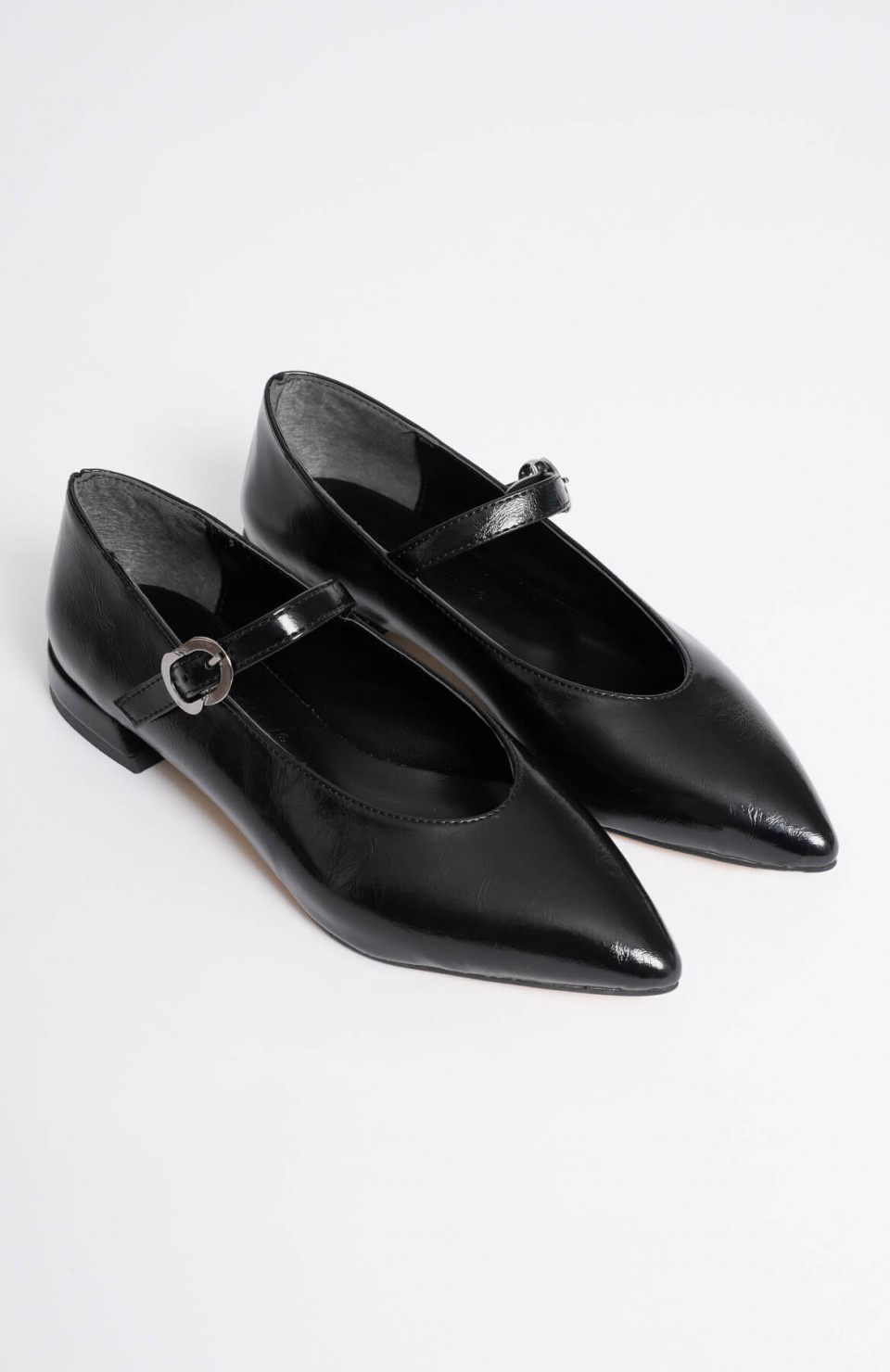 Kadın Siyah Günlük Kısa Topuklu Ayakkabı TR23MS01A Somersan Giyim | Kadın, Erkek ve Çocuk Moda