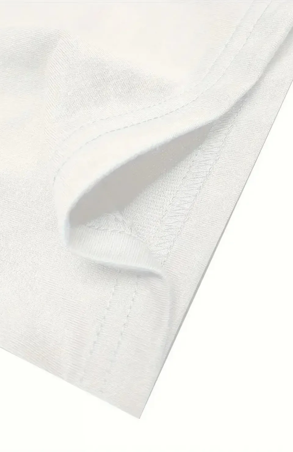 No Risk No Story Baskılı Oversize Bisiklet Yaka T-shirt - Beyaz