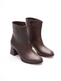 Kadın Kışlık Acı Kahve Kalın Topuklu Bot TR12MK04E Somersan Giyim | Kadın, Erkek ve Çocuk Moda