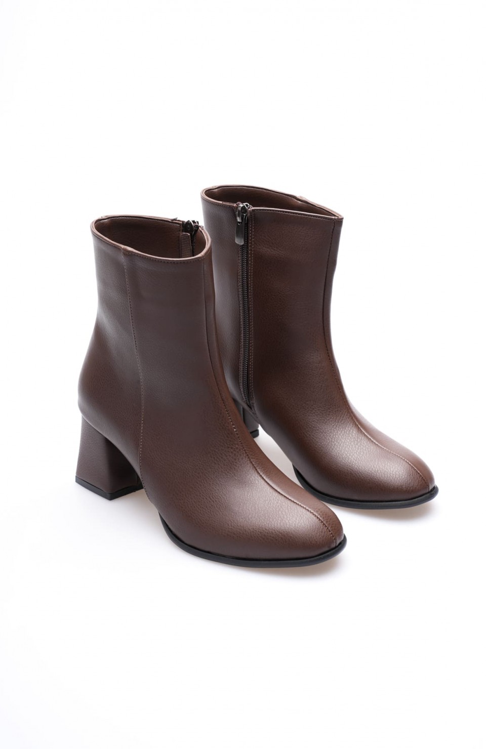 Kadın Kışlık Acı Kahve Kalın Topuklu Bot TR12MK04E Somersan Giyim | Kadın, Erkek ve Çocuk Moda