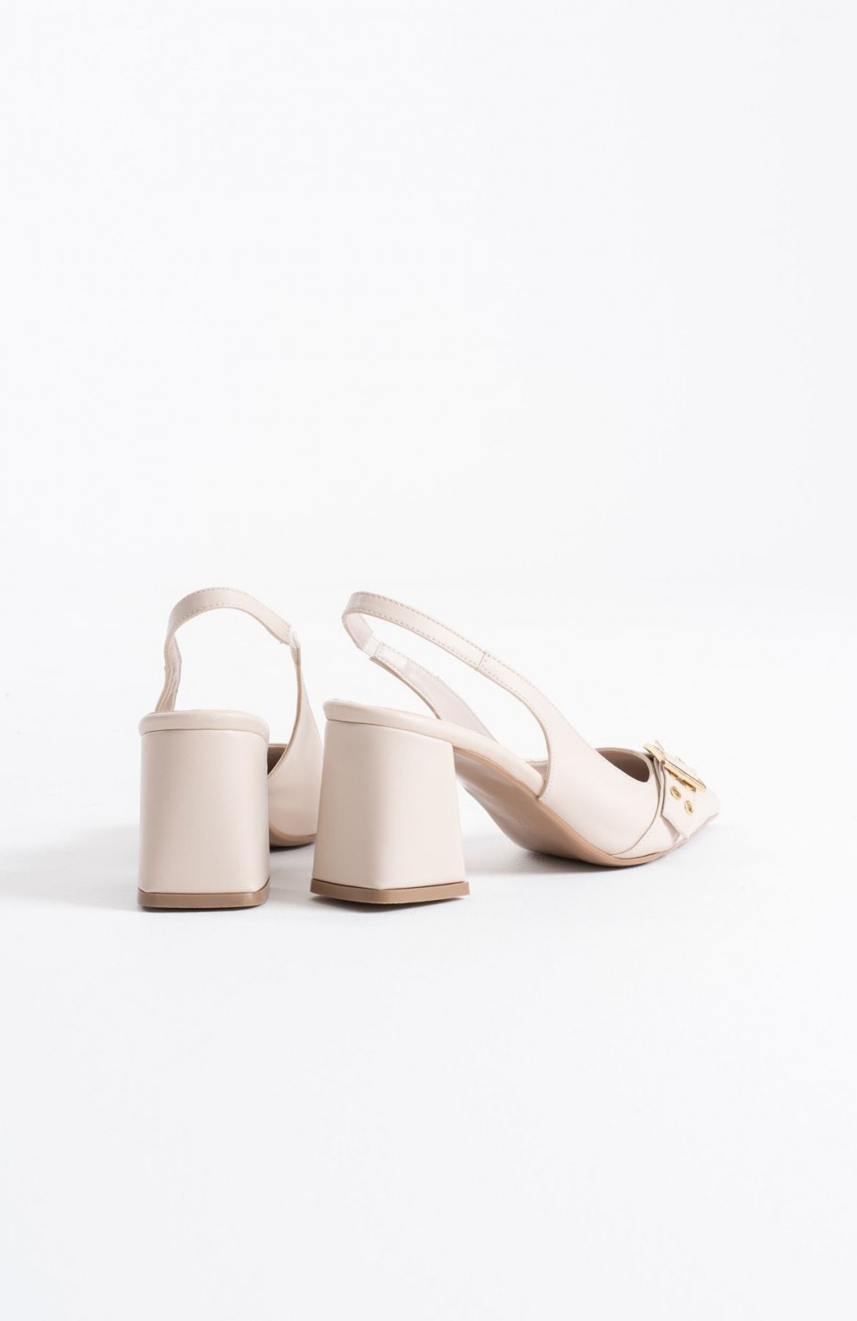 Bej Cilt Kadın Topuklu Ayakkabı TR08MS07E Somersan Giyim | Kadın, Erkek ve Çocuk Moda