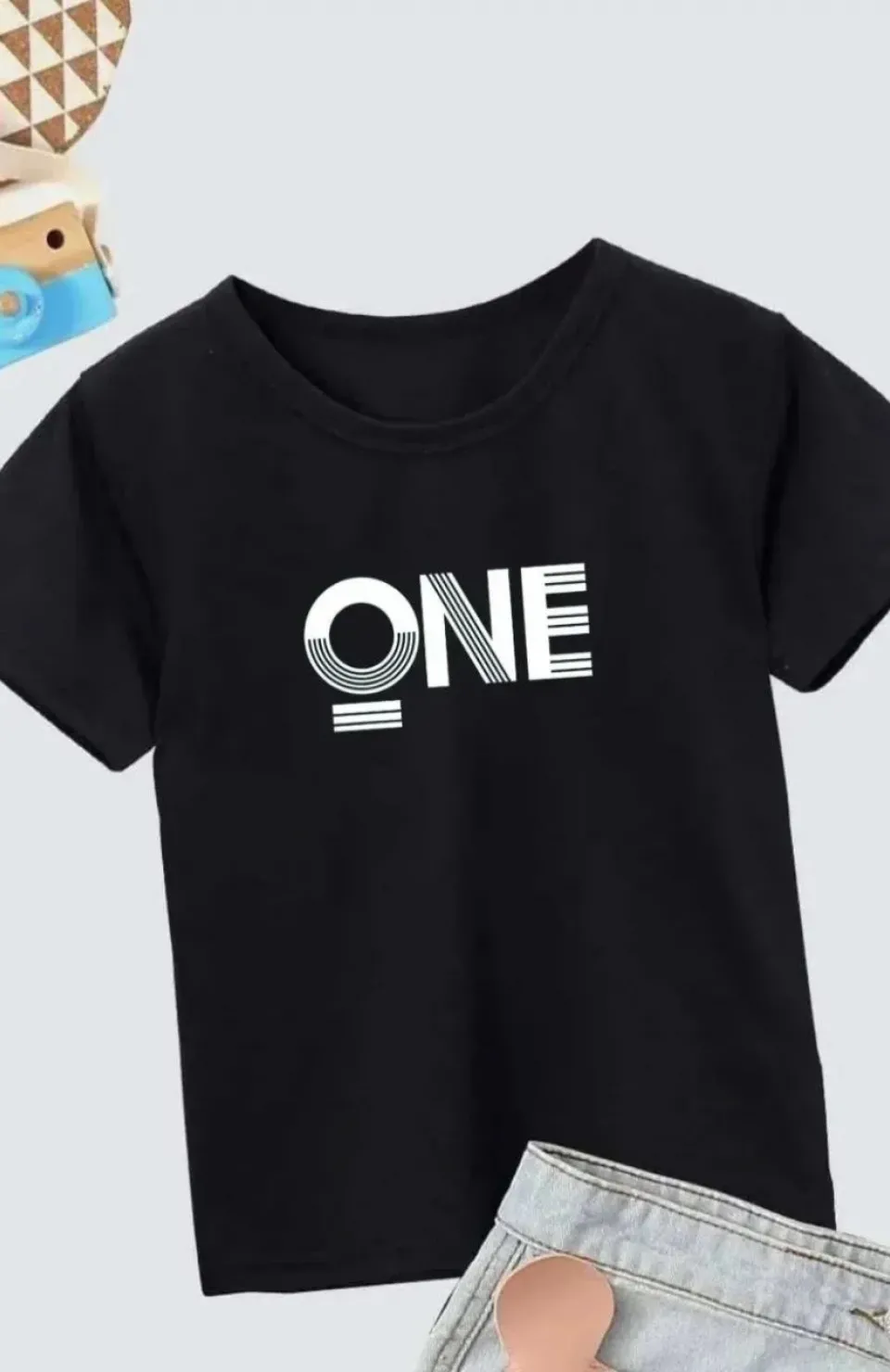 Erkek Çocuk Baskılı T-Shirt - Siyah Somersan Giyim | Kadın, Erkek ve Çocuk Moda