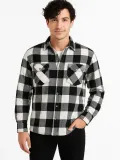Erkek Oduncu Gömlek – Uzun Kollu, Şardonlu Kumaş, Kareli Desen, Regular Fit, Manşetli, Çift Cepli, Rahat Günlük Bahar & Kış Stil - Siyah Somersan Giyim | Kadın, Erkek ve Çocuk Moda