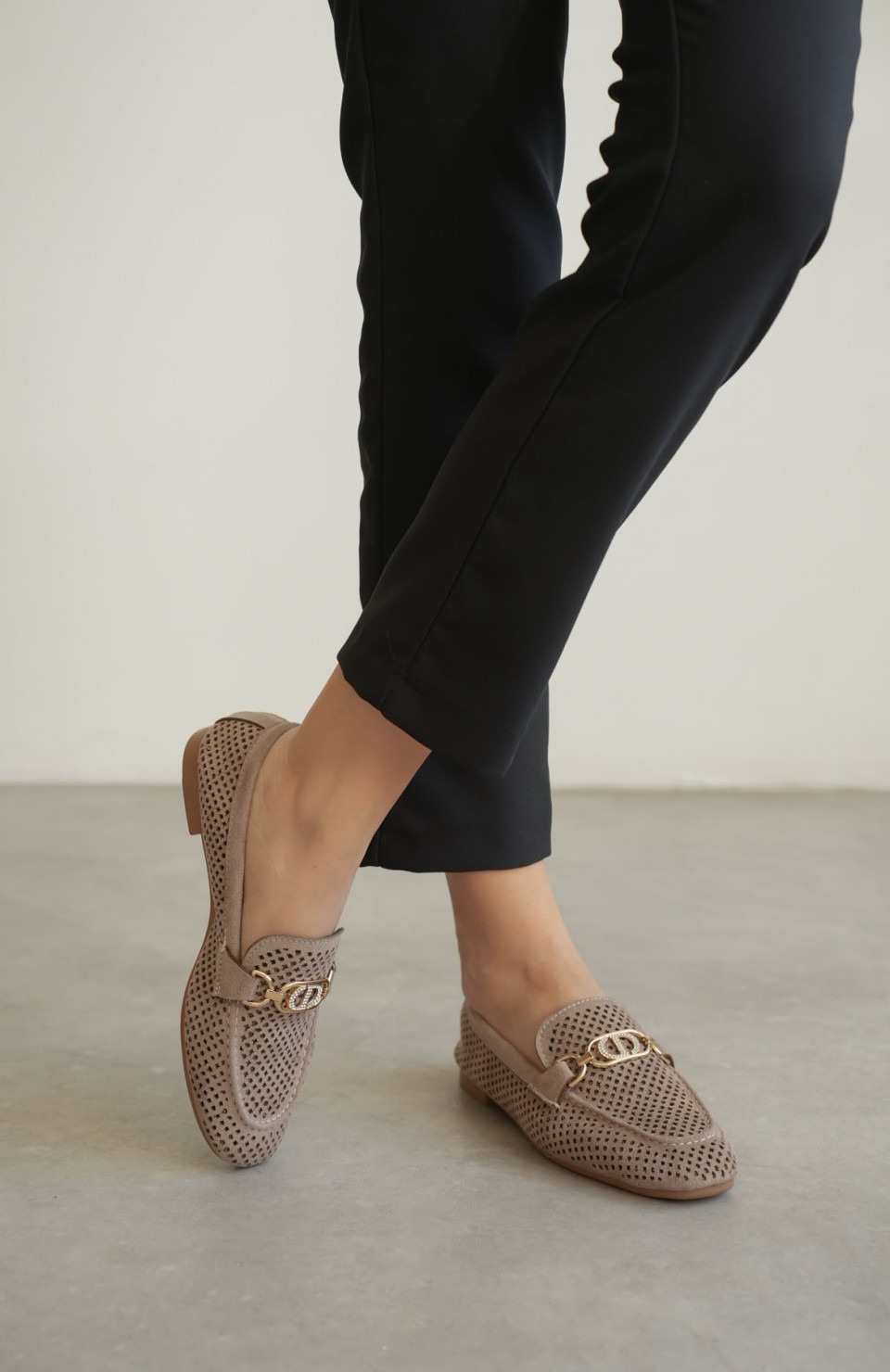 Kadın Süet Vizon Günlük Ayakkabı TR27MS02D Somersan Giyim | Kadın, Erkek ve Çocuk Moda