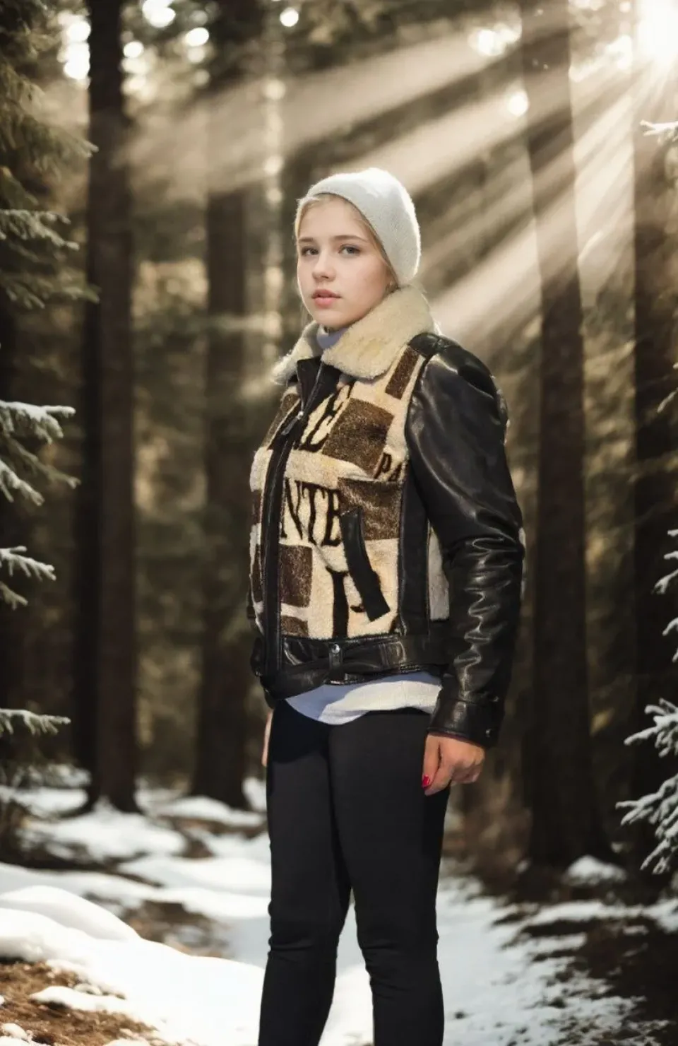 Kadın Uzun Kollu Hakiki Deri Kürk - Siyah Somersan Giyim | Kadın, Erkek ve Çocuk Moda