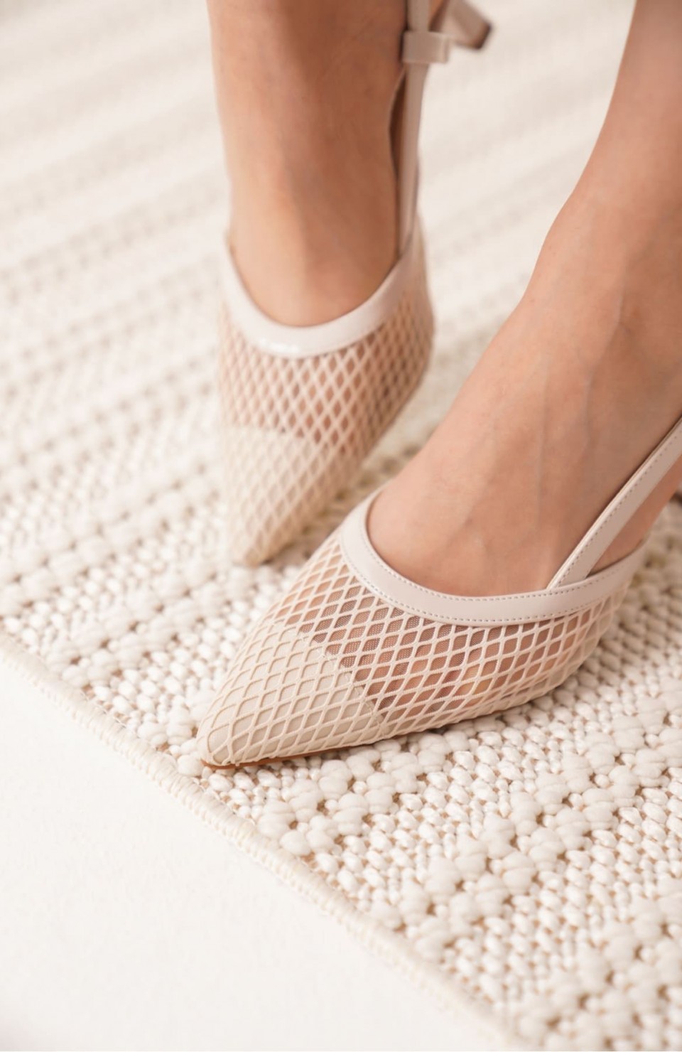 Kadın Bej Topuklu Ayakkabı TR08MS43B Somersan Giyim | Kadın, Erkek ve Çocuk Moda