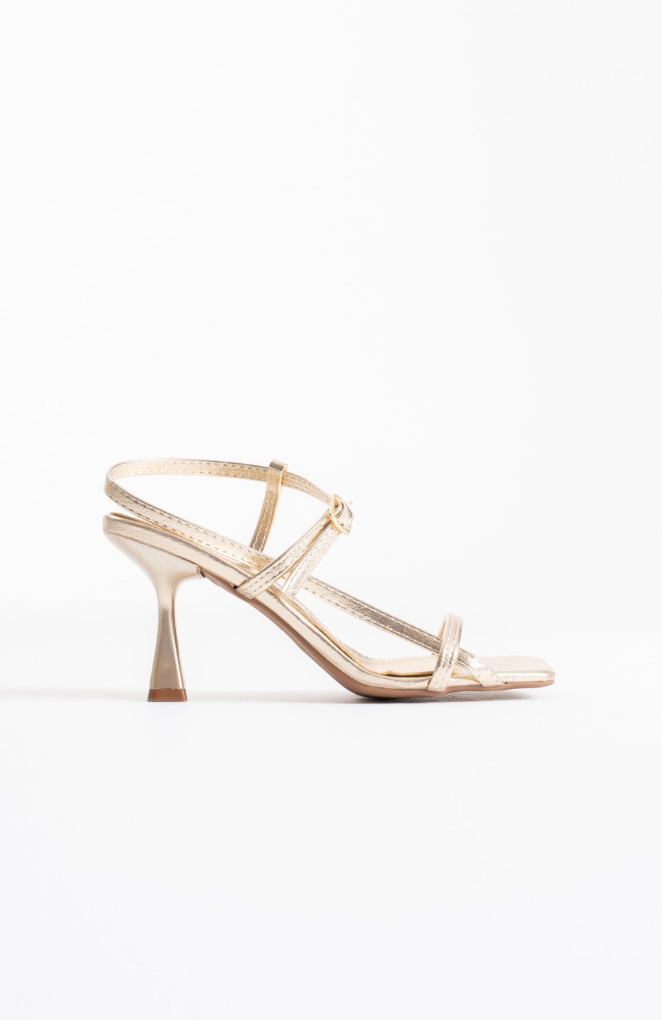 Kadın Altın Topuklu Sandalet TR02MY01C Somersan Giyim | Kadın, Erkek ve Çocuk Moda