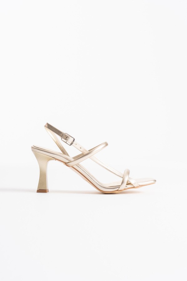 Kadın Altın Topuklu Sandalet TR12MY06D