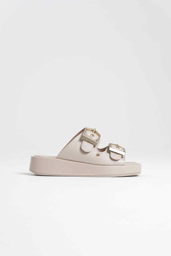 Kadın Bej Cilt Terlik TR17MY04C