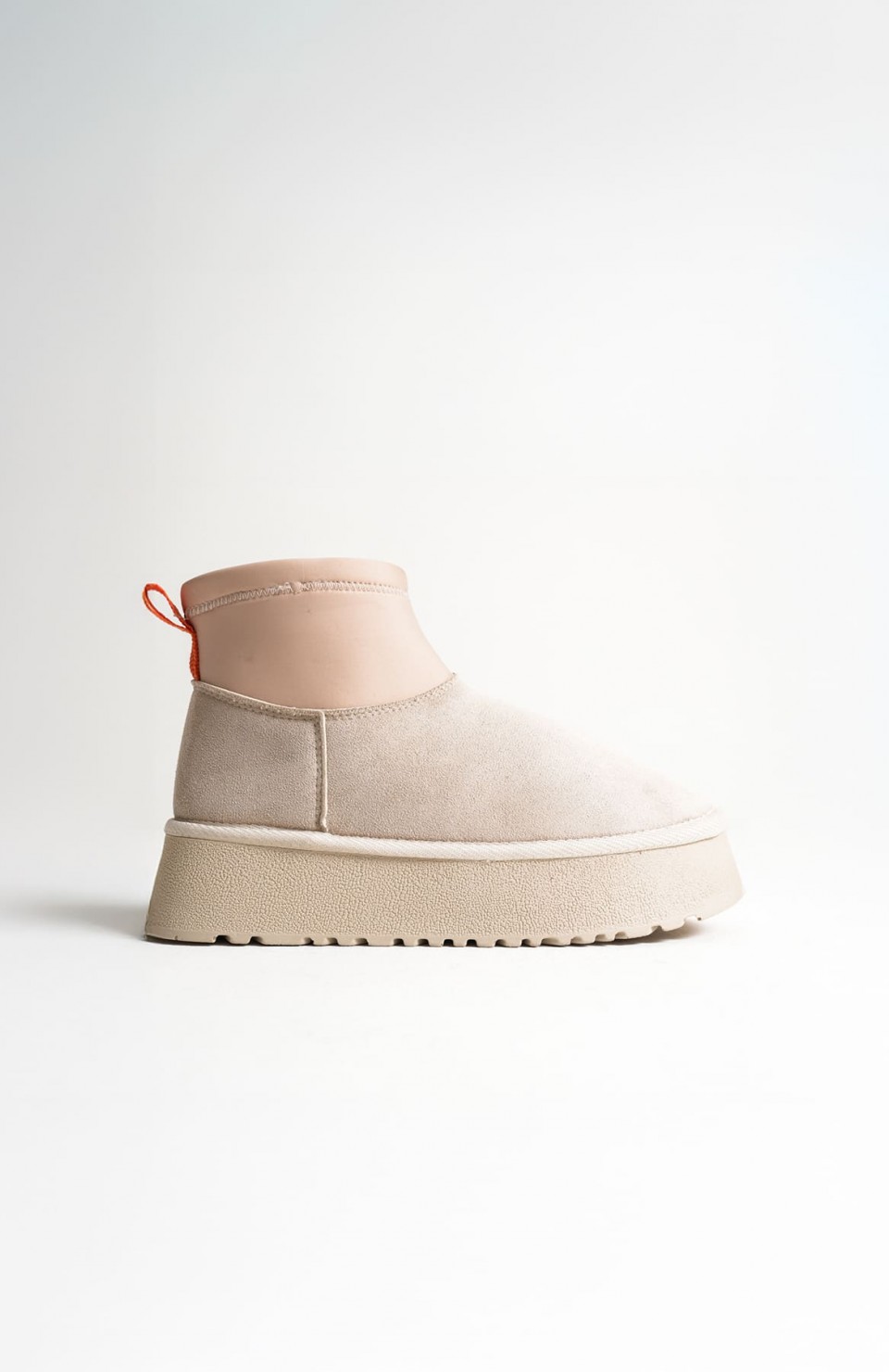 Kadın Bej Kışlık İçi Kürklü Kalın Taban Bot TR04MK04B Somersan Giyim | Kadın, Erkek ve Çocuk Moda
