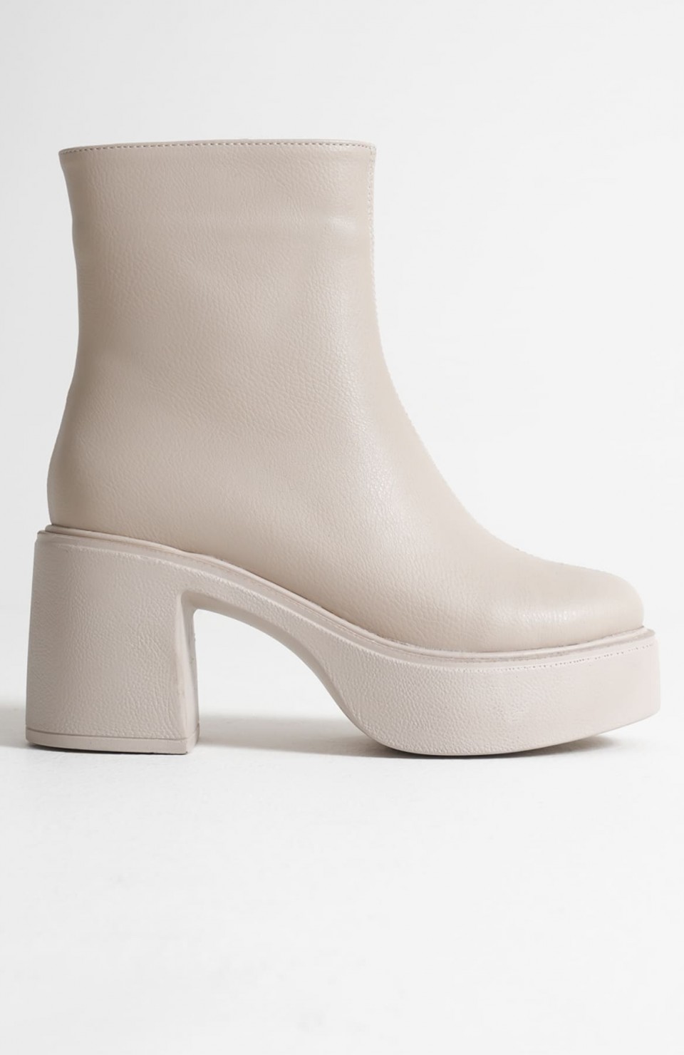 Kadın Bej Topuklu Bot TR08MK13B Somersan Giyim | Kadın, Erkek ve Çocuk Moda