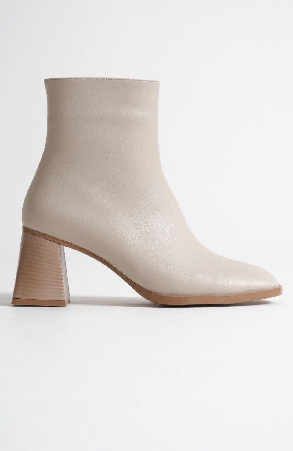 Kadın Bej Topuklu Bot TR08MK24B Somersan Giyim | Kadın, Erkek ve Çocuk Moda