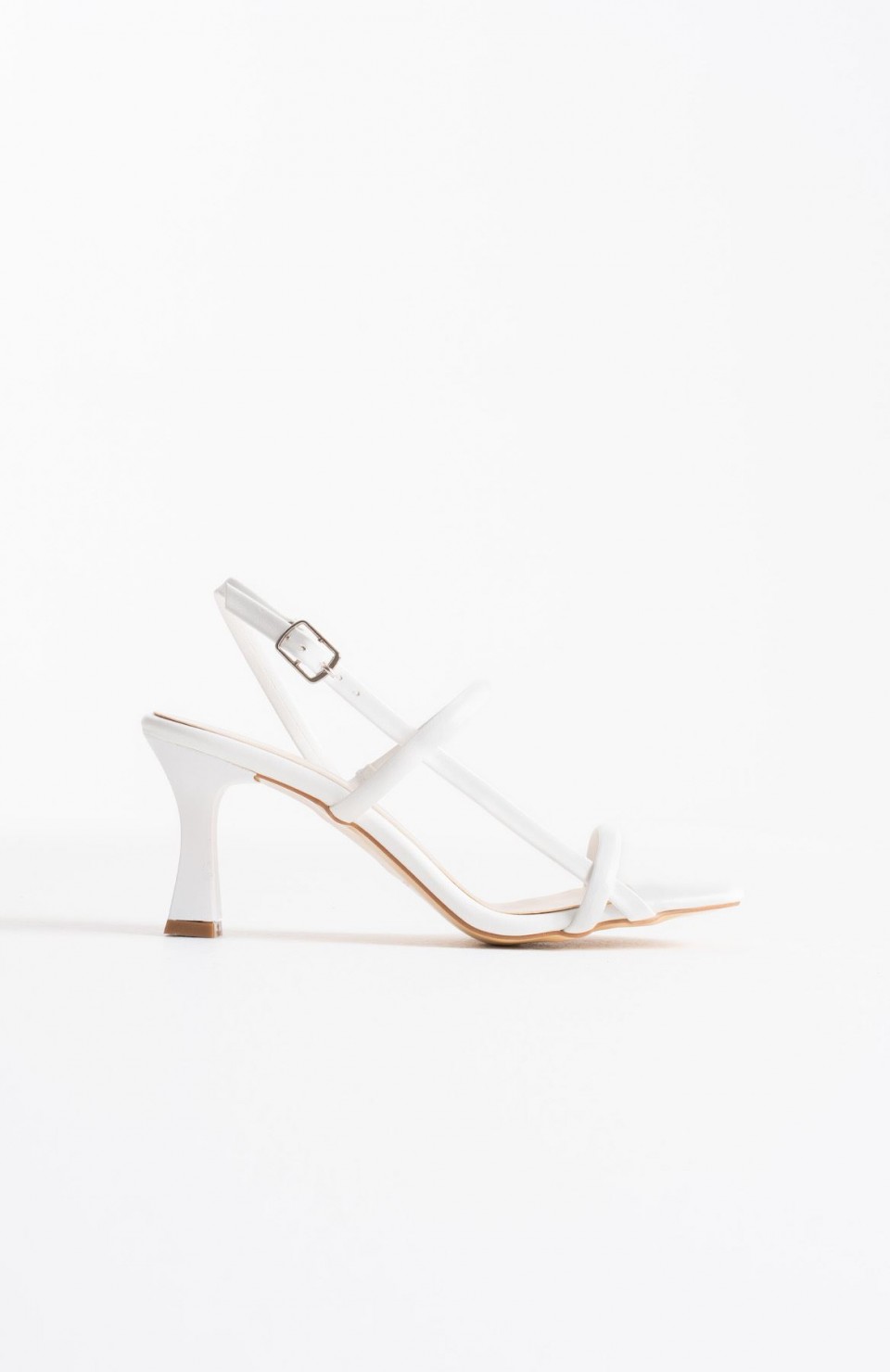 Kadın Beyaz Topuklu Sandalet TR12MY06B Somersan Giyim | Kadın, Erkek ve Çocuk Moda
