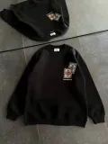 Kadın Bisiklet Yaka Baskılı SweatShirt - Siyah Somersan Giyim | Kadın, Erkek ve Çocuk Moda