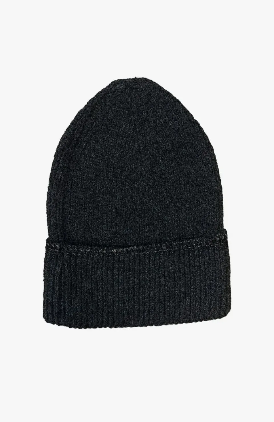 Kadın Dokuma Simli Triko Bere - Antrasit