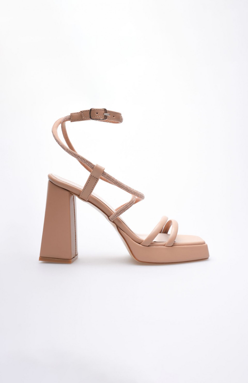 Kadın Nude Topuklu Sandalet TR12MY02D Somersan Giyim | Kadın, Erkek ve Çocuk Moda