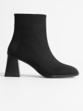 Kadın Siyah Süet Topuklu BotTR08MK24D Somersan Giyim | Kadın, Erkek ve Çocuk Moda