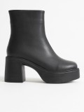 Kadın Siyah Topuklu Bot TR08MK13A Somersan Giyim | Kadın, Erkek ve Çocuk Moda