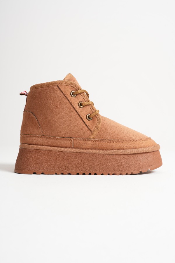 Kadın Taba Kışlık İçi Kürklü Kalın Taban Bot TR04MK02C