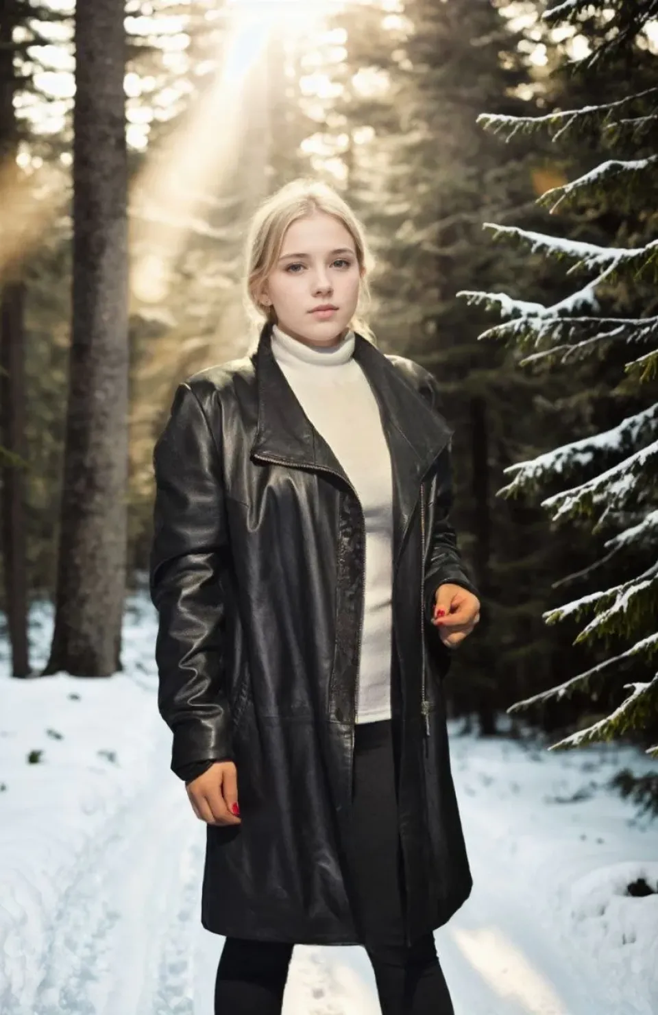 Kadın Uzun Kollu Hakiki Deri Ceket - Siyah Somersan Giyim | Kadın, Erkek ve Çocuk Moda