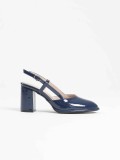 Lacivert Rugan Kadın Topuklu Ayakkabı TR18MS18C Somersan Giyim | Kadın, Erkek ve Çocuk Moda