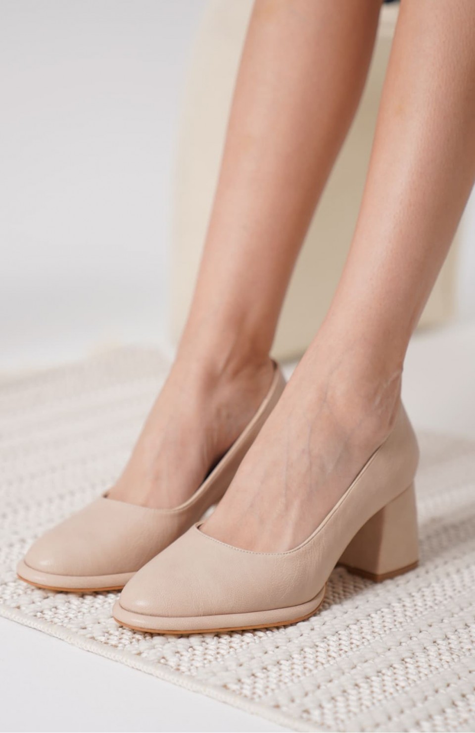 Nude Cilt Kadın Stiletto TR18MS05D Somersan Giyim | Kadın, Erkek ve Çocuk Moda