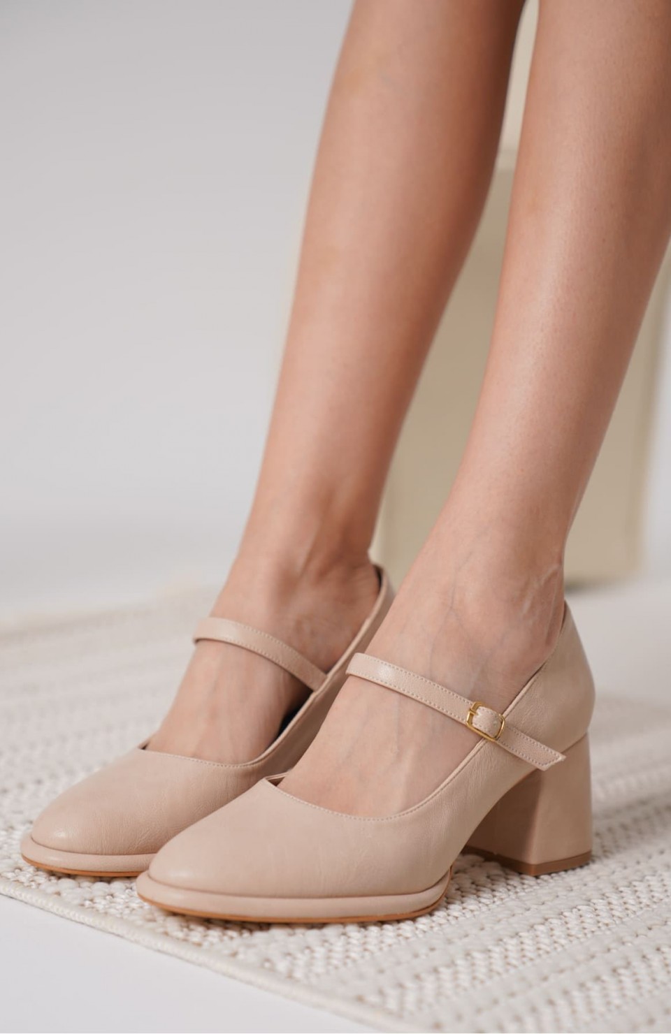Nude Cilt Kadın Topuklu Ayakkabı TR18MS07D Somersan Giyim | Kadın, Erkek ve Çocuk Moda