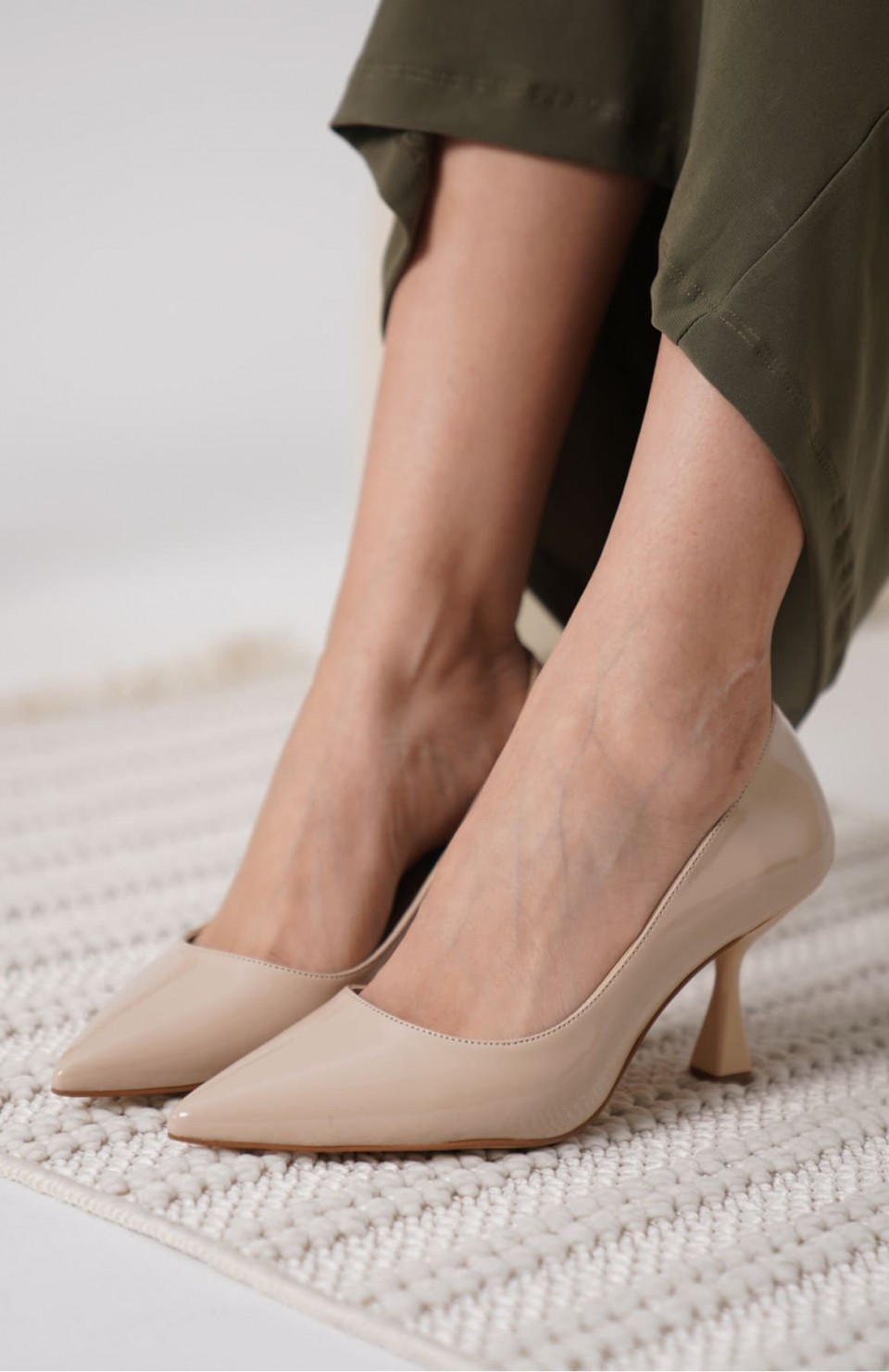 Nude Rugan Kadın Stiletto TR18MS01B Somersan Giyim | Kadın, Erkek ve Çocuk Moda