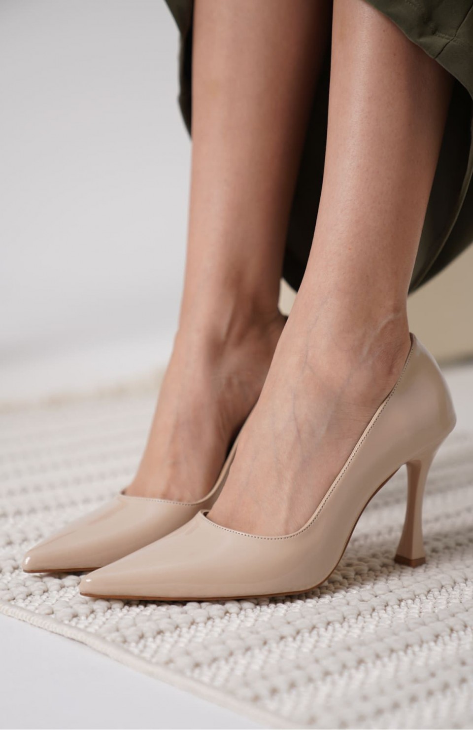 Nude Rugan Kadın Stiletto TR18MS03B Somersan Giyim | Kadın, Erkek ve Çocuk Moda