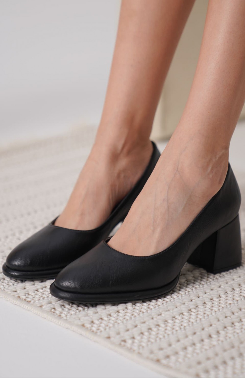 Siyah Cilt Kadın Stiletto TR18MS05C Somersan Giyim | Kadın, Erkek ve Çocuk Moda