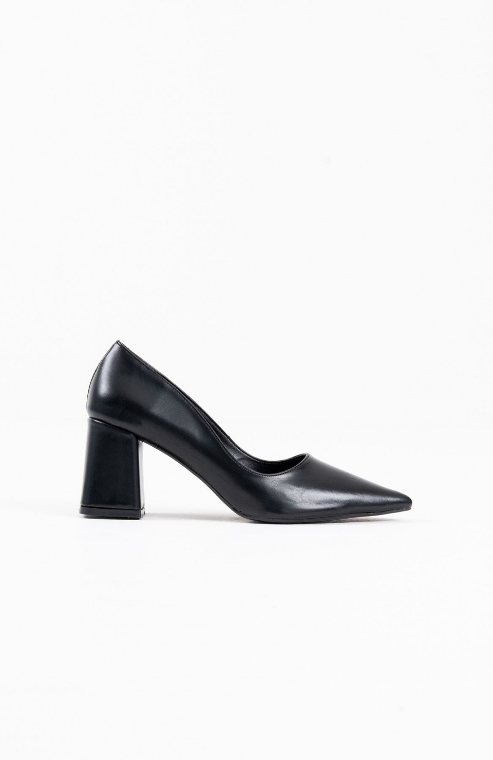 Siyah Cilt Kadın Topuklu Ayakkabı TR08MS16A Somersan Giyim | Kadın, Erkek ve Çocuk Moda