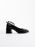 Siyah Rugan Kadın Topuklu Ayakkabı TR02MS01C Somersan Giyim | Kadın, Erkek ve Çocuk Moda