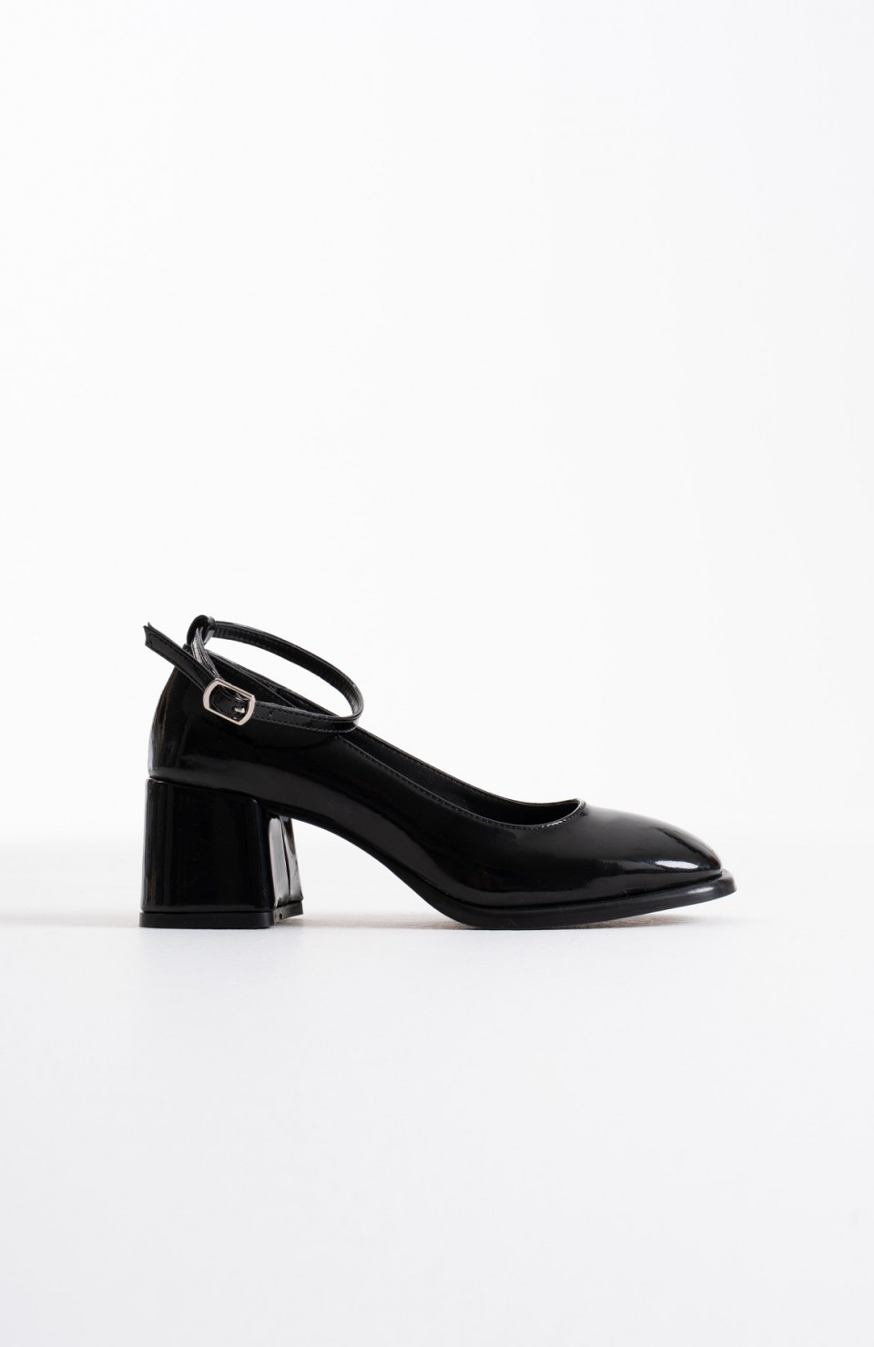 Siyah Rugan Kadın Topuklu Ayakkabı TR02MS01C Somersan Giyim | Kadın, Erkek ve Çocuk Moda