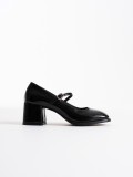 Siyah Rugan Kadın Topuklu Ayakkabı TR02MS02C Somersan Giyim | Kadın, Erkek ve Çocuk Moda