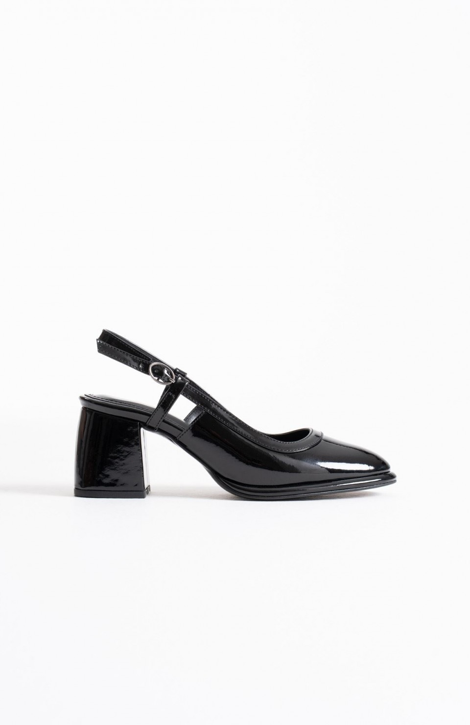 Siyah Rugan Kadın Topuklu Ayakkabı TR18MS17A Somersan Giyim | Kadın, Erkek ve Çocuk Moda