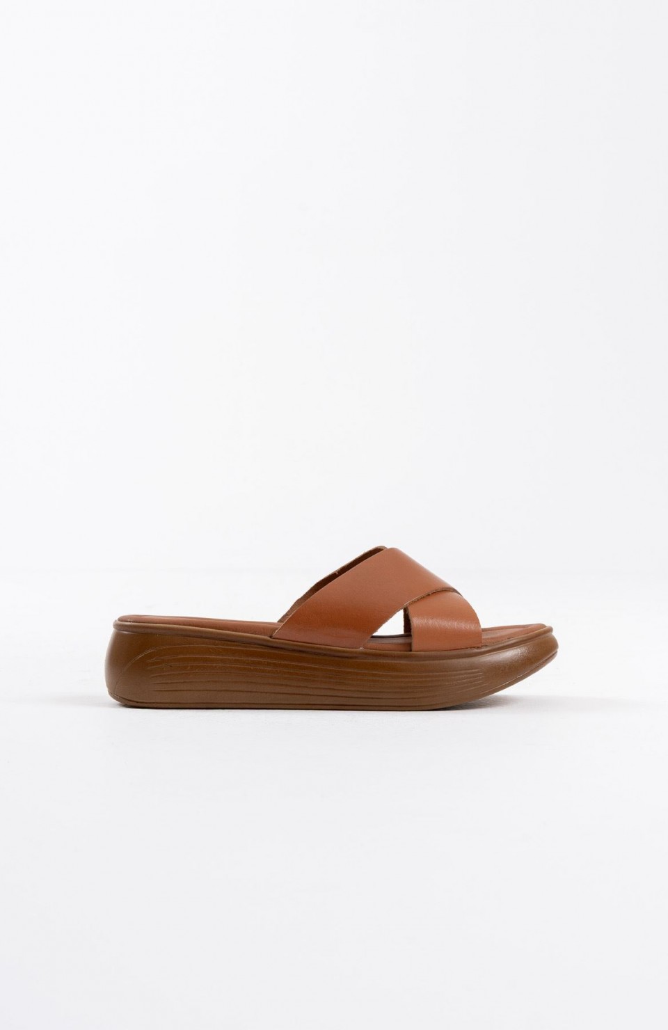 Taba Hakiki Deri Terlik TR31MY54E Somersan Giyim | Kadın, Erkek ve Çocuk Moda